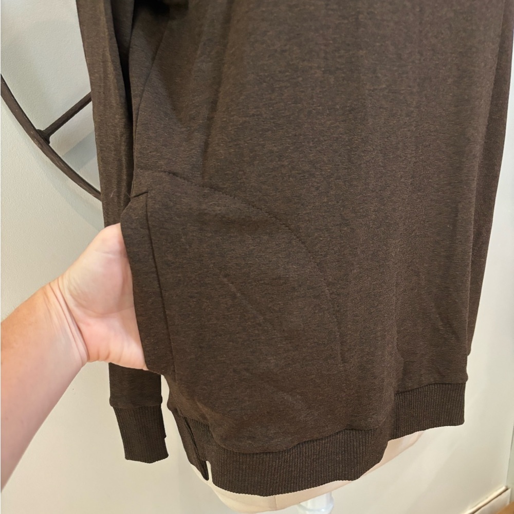 CAPOTE v neck pocketed oversized pullover sweater XS - Picture 2 of 8